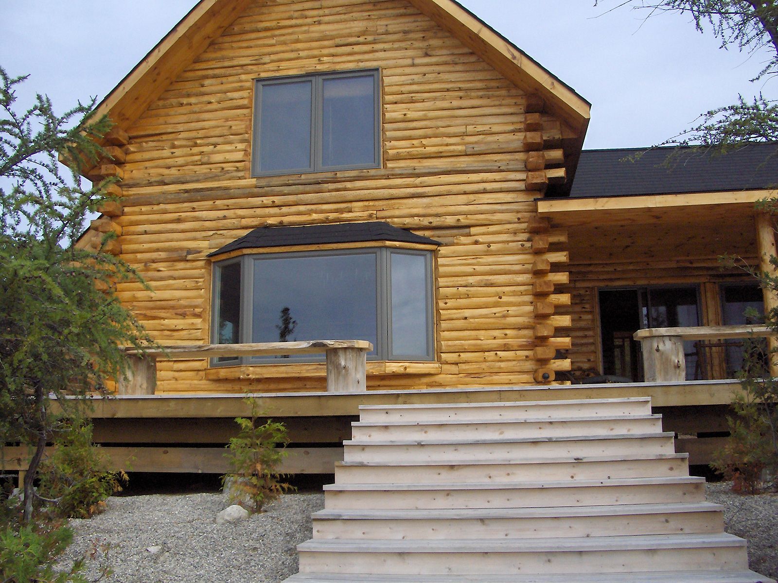 Whiskey Island: front steps